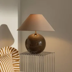 Iris 45 bordslampa mocha