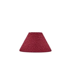 Iris Bouclé 20 lampskärm burgundy