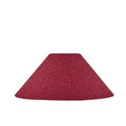 Iris Bouclé 45 lampskärm burgundy