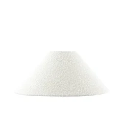 Iris Bouclé 45 lampskärm cremevit