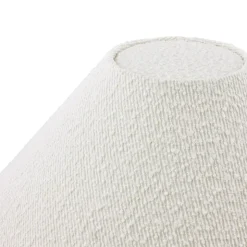 Iris Bouclé 45 lampskärm cremevit