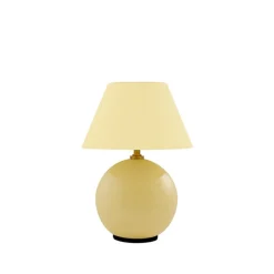 Iris 16 Portabel Bordslampa Butter yellow