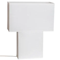 iSquare bordlampa H50cm vit