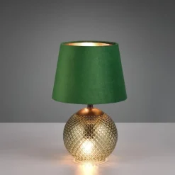 Jonna bordslampa guld/grön