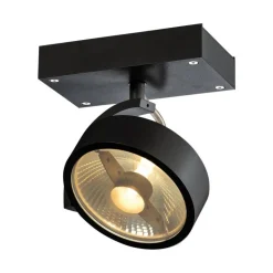 Kalu 1:a QPAR111 LED vägg/taklampa svart