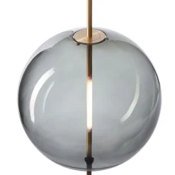 Kandinsky 30 Pendant lamp Smoked grey, brass