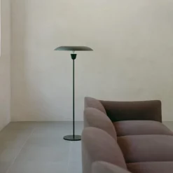 Kantarell golvlampa Ø55 svart