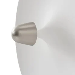 Kantarell vägglampa/plafond Ø55 nickel