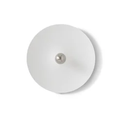 Kantarell vägglampa/plafond Ø55 nickel