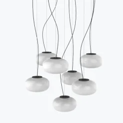 Karl-Johan Ø400 taklampa opalglas
