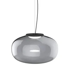 Karl-Johan Ø400 taklampa rökfärgat glas
