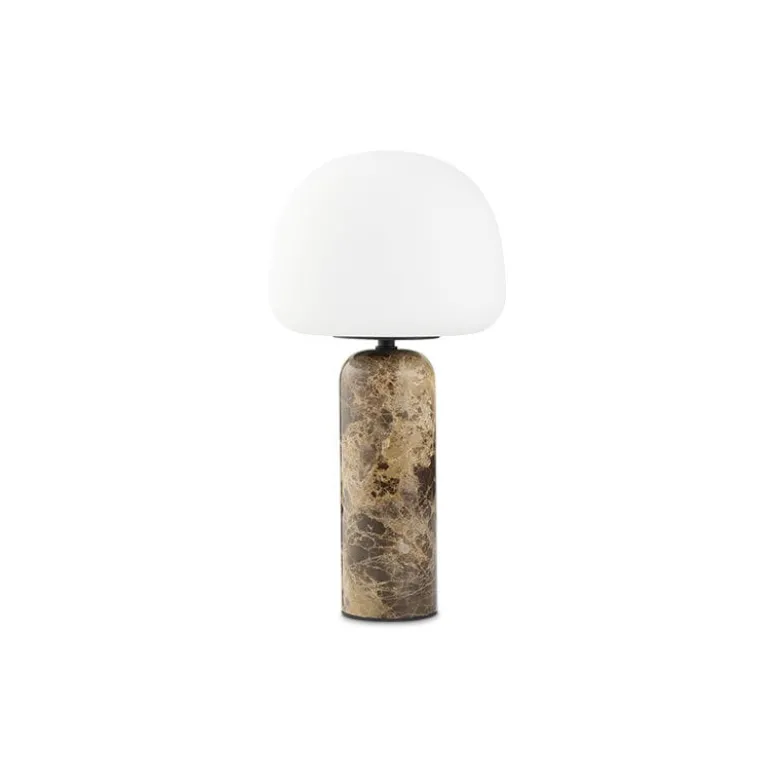 Kin H40 bordslampa brun marmor