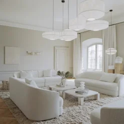 Kite Ø65 taklampa vit