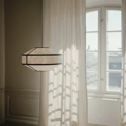 Kite Ø55 taklampa vit/svart