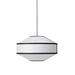 Kite Ø55 taklampa vit/svart