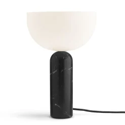Kizu large bordslampa svart marmor