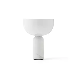 Kizu portable bordslampa White Marble