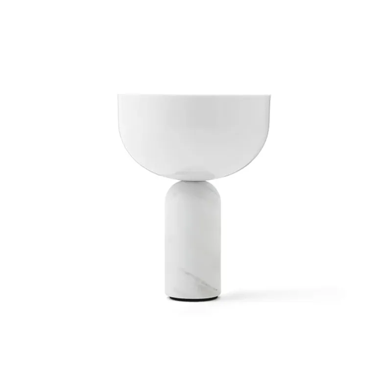 Kizu portable bordslampa White Marble