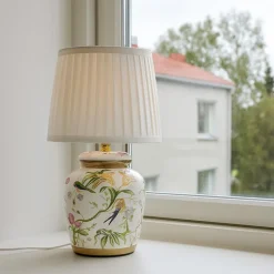 Klassisk mini bordslampa grön