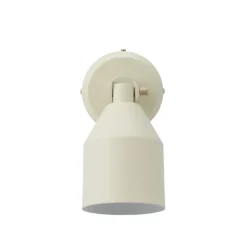 Klip vägglampa varmgrå