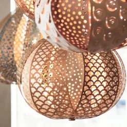 Knopp Liten taklampa blå