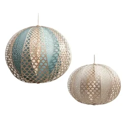 Knopp Stor taklampa vit
