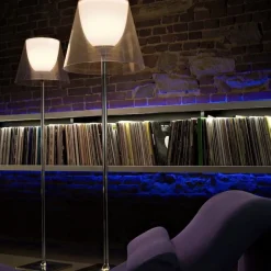 Ktribe F3 golvlampa transparent