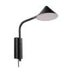 Kuro vägglampa svart