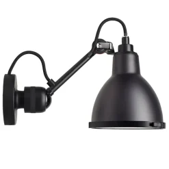 Lampe Gras N°304 Bathroom vägglampa round svart