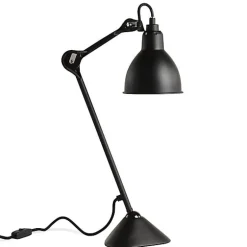 Lampe Gras N°205 bordslampa round svart