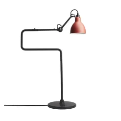 Lampe Gras N°317 bordslampa svart/röd