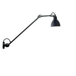 Lampe Gras N°304 L60 vägglampa svart