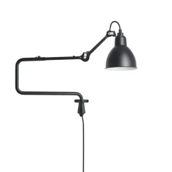 Lampe Gras N°303 vägglampa round svart