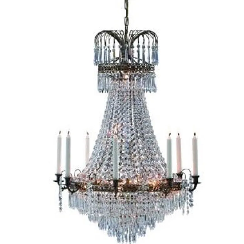 Läckö kristallkrona 9L