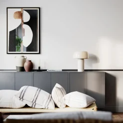 Lean on me bordslampa beige
