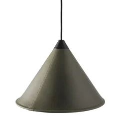 Leather Cone Namibia Ø45 taklampa grass green