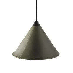 Leather Cone Namibia Ø35 taklampa grass green