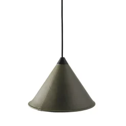 Leather Cone Namibia Ø25 taklampa grass green