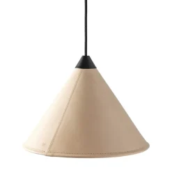 Leather Cone Namibia Ø45 taklampa crude nature