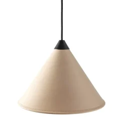 Leather Cone Namibia Ø45 taklampa crude nature