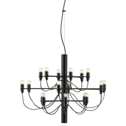 2097/18 LED taklampa mattsvart