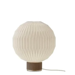 Le Klint 375 small bordslampa plastskärm/rökt ek