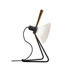 Le Klint 356 Spot tak-/vägglampa svart/rökt ek
