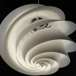 Le Klint 1312 Swirl 2 medium taklampa vit