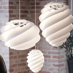 Le Klint 1312 Swirl 2 medium taklampa vit