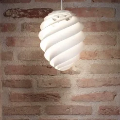Le Klint 1312 Swirl 2 small taklampa vit
