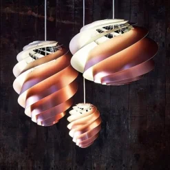 Le Klint 1312 Swirl 2 small taklampa koppar