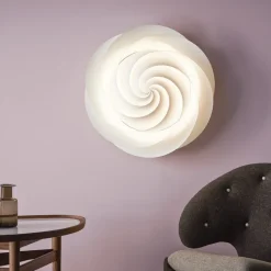 Le Klint 1320 Swirl 1 small tak/vägglampa vit