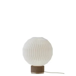 Le Klint 375 XS bordslampa plastskärm/rökt ek