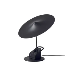 Île w153 bord-/klämlampa Jet black